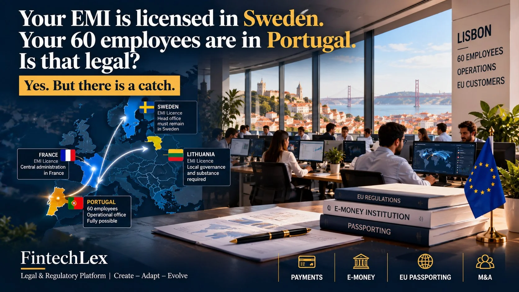 Your EMI Is Licensed in Sweden. Your 60 Employees Are in Lisbon. Is That Legal?