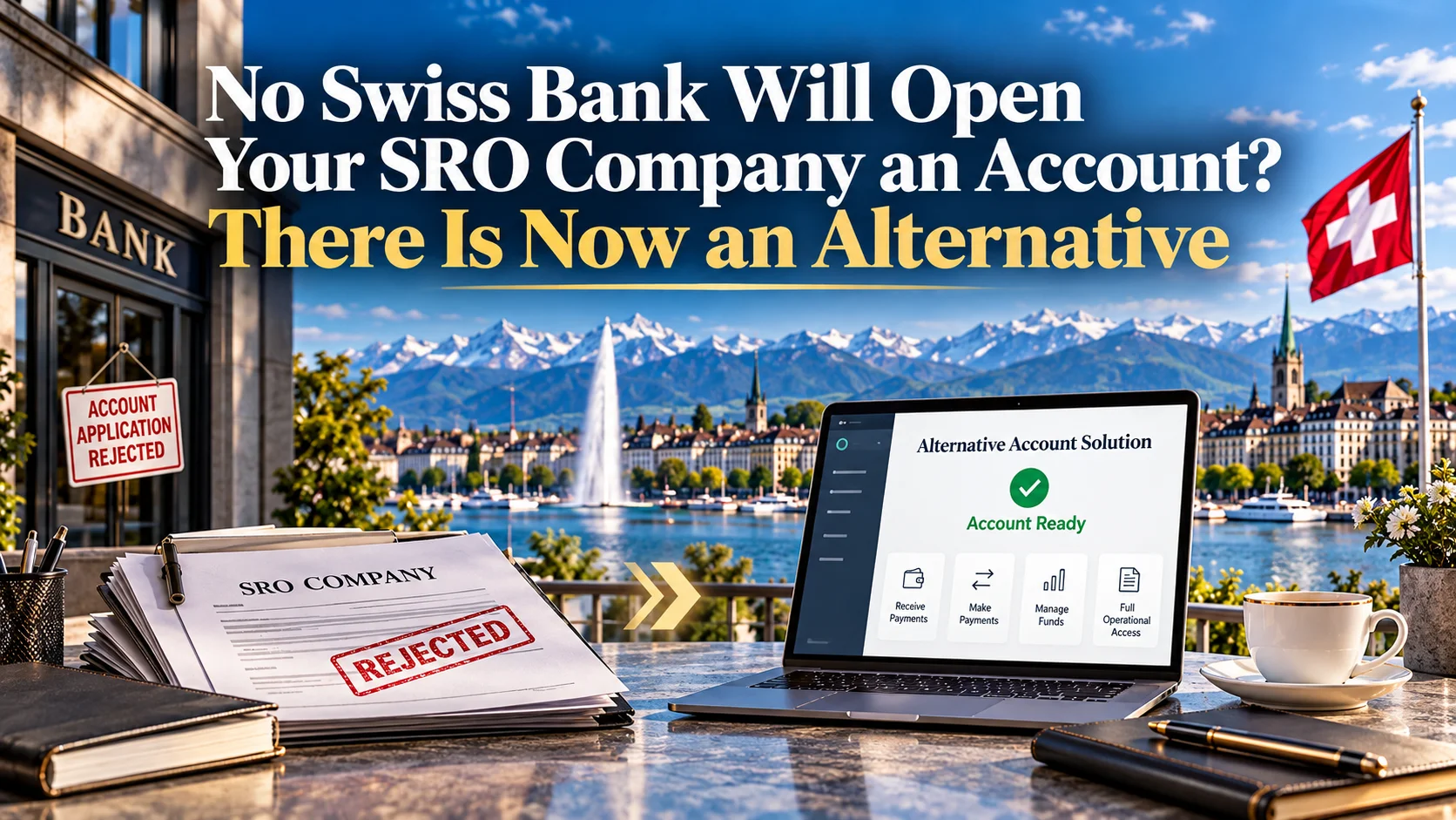 Bank Accounts for Swiss SRO Companies: The Hardest Step, and How to Get Past It